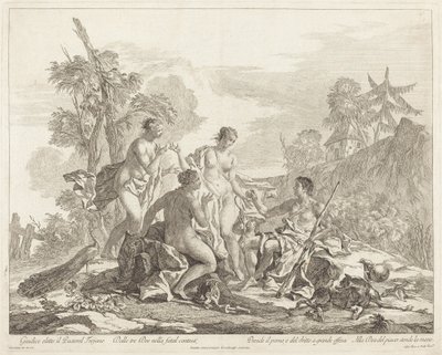 Le Jugement de Pâris - Jacopo Guarana