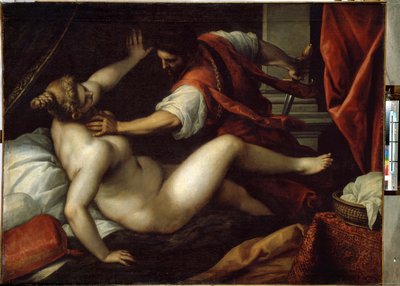 Tarquin et Lucrèce - Jacopo Il Giovane Palma