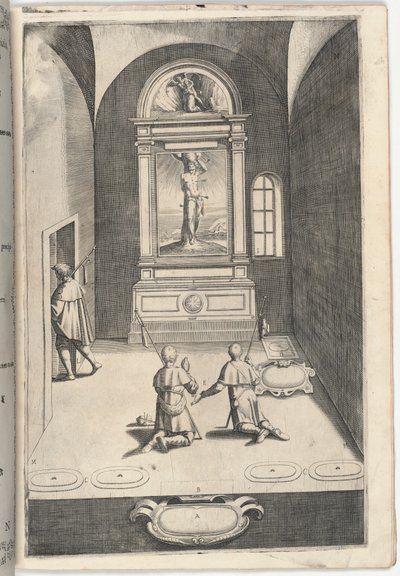 Chapelle de Saint Sébastien (Cappella di San Sebastiano) [plaque N] - Jacopo Ligozzi
