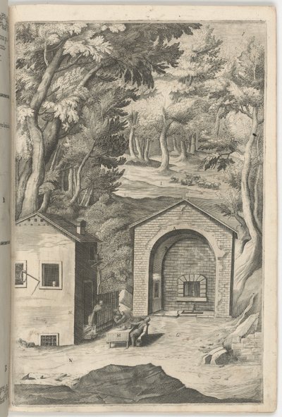 Source de Saint François (Fonte di San Francesco) [plaque B] - Jacopo Ligozzi
