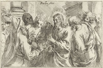 Christ et la femme adultère - Jacopo Palma (il Giovane)