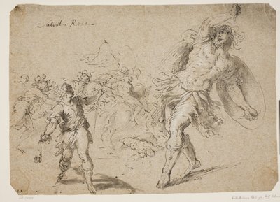 David et Goliath - Jacopo Palma