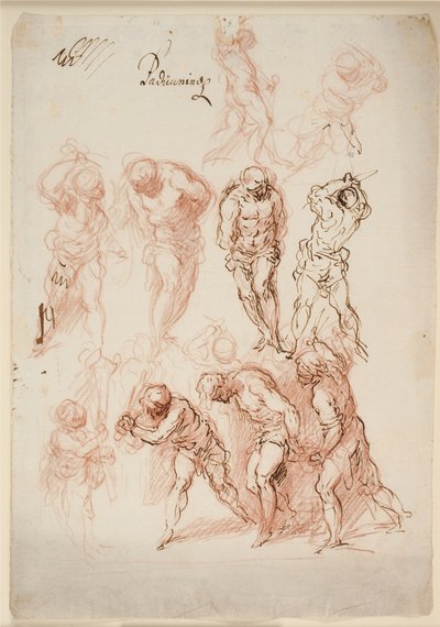 Études pour une flagellation - Jacopo Palma
