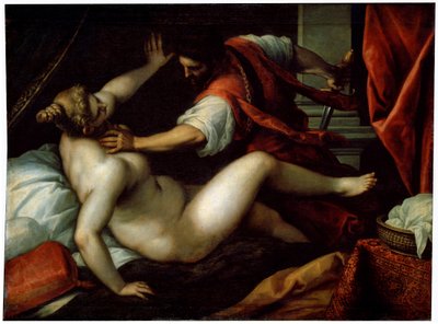 Tarquinius et Lucrèce, 16ème ou début 17ème siècle - Jacopo Palma