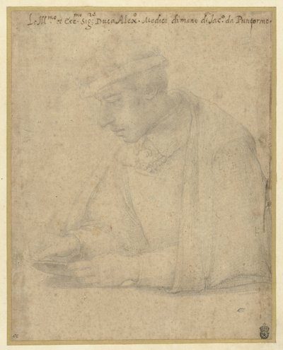 Alessandro de Médicis - Jacopo Pontormo