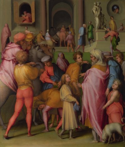 Joseph vendu à Potiphar de Scènes de l