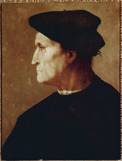 Portrait de profil de Francesco da Castiglione - Jacopo Pontormo