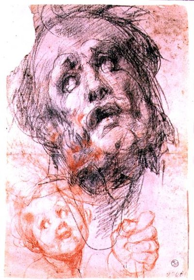 Étude de la tête de Saint Joseph, de la tête d
