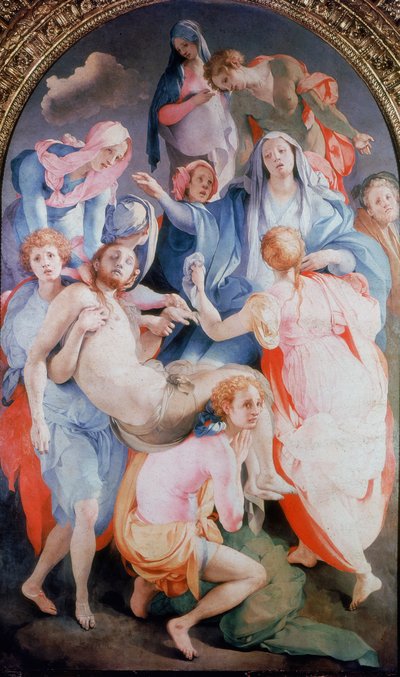 La Déposition de la Croix, 1526-1528 - Jacopo Pontormo