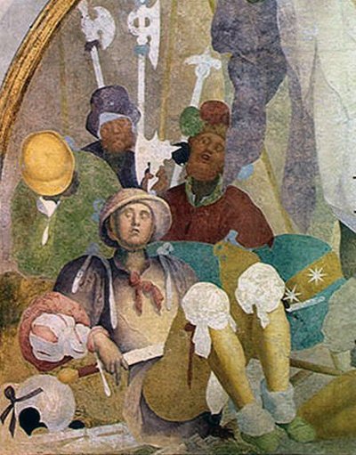 La Résurrection, lunette du cycle de fresques de la Passion, 1523-26 - Jacopo Pontormo