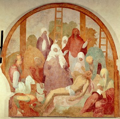 La déposition (détail) - Jacopo Pontormo