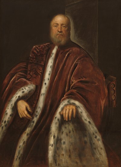 Un procureur de Saint-Marc, 1575-85 - Jacopo Robusti Tintoretto