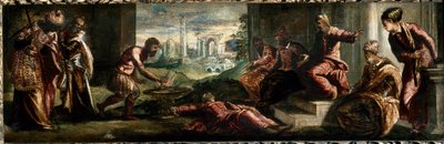 Caius Mucius Scaevola devant Porsenna - Jacopo Robusti Tintoretto