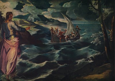 Christ à la mer de Galilée, vers 1575-1580 - Jacopo Robusti Tintoretto