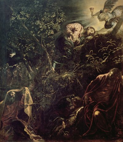 Christ au Jardin de Gethsémani - Jacopo Robusti Tintoretto