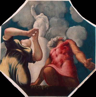 Deucalion et Pyrrha - Jacopo Robusti Tintoretto