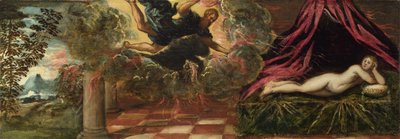Jupiter et Sémélé, vers 1545 - Jacopo Robusti Tintoretto