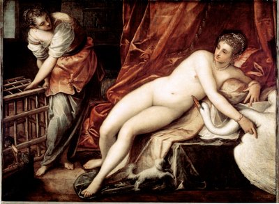 Léda et le cygne - Jacopo Robusti Tintoretto