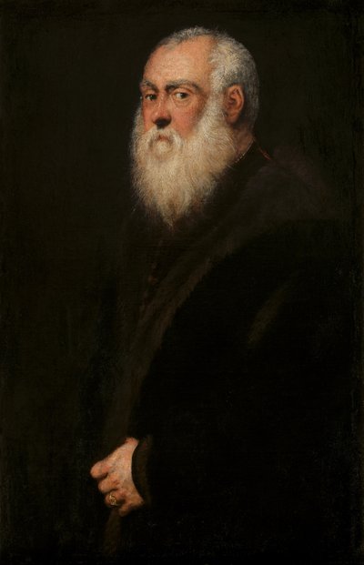 Homme à la barbe blanche, vers 1570 - Jacopo Robusti Tintoretto
