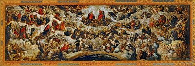 Paradis ... (peinture sur toile) - Jacopo Robusti Tintoretto