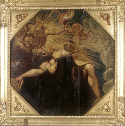 Sémélé brûlée par Jupiter, vers 1541 - Jacopo Robusti Tintoretto