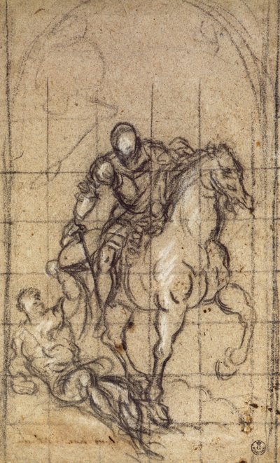 Étude pour San Martino - Jacopo Robusti Tintoretto