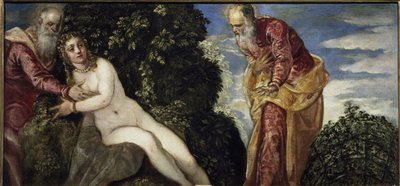 Suzanne et les vieillards, vers 1555 - Jacopo Robusti Tintoretto