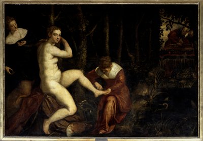 Suzanne au bain - Jacopo Robusti Tintoretto