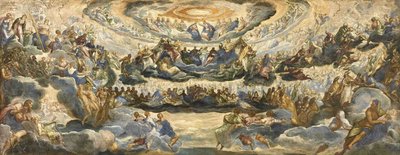 Le Couronnement de la Vierge au Paradis - Jacopo Robusti Tintoretto