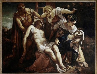 La Déposition du Christ, c.1559 - Jacopo Robusti Tintoretto