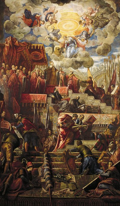 Le Doge Niccolo da Ponte reçoit une branche d
