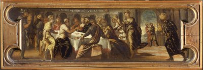 Le festin de Balthazar - Jacopo Robusti Tintoretto