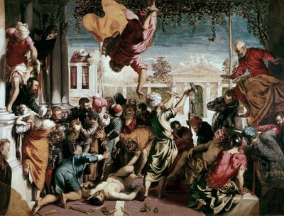 Le miracle de Saint Marc libérant un esclave, 1548 - Jacopo Robusti Tintoretto