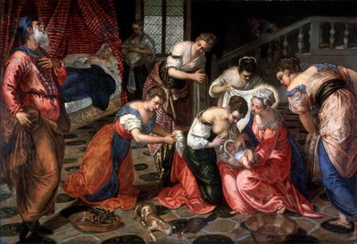 La Nativité de Jean-Baptiste, 1550 - Jacopo Robusti Tintoretto