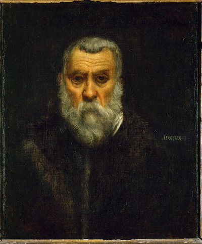 Tintoret, autoportrait... - Jacopo Robusti Tintoretto
