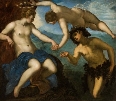 Mariage de Bacchus et Ariane, 1578 - Jacopo Robusti Tintoretto
