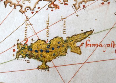 Chypre, carte de la Renaissance de l