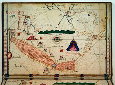 Carte de la mer Rouge, des Carte Geografiche - Jacopo Russo