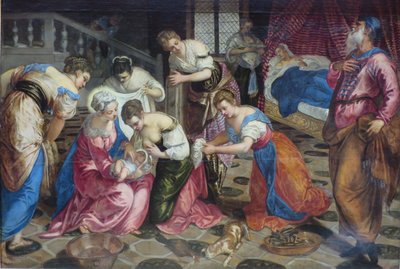 Naissance de Saint Jean Baptiste - Jacopo Tintoretto