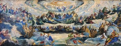 French: Le Couronnement de la Vierge, dit Le Paradis The Coronation of the Virgin - Jacopo Tintoretto