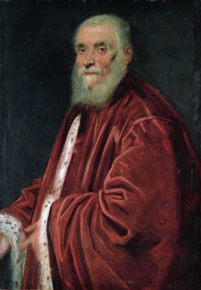 Anglais : Portrait du sénateur Marco Grimani (d. 1583) - Jacopo Tintoretto