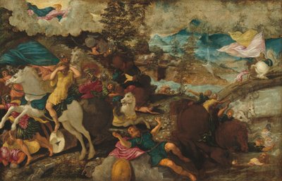 La conversion de Saint Paul, vers 1544 - Jacopo Tintoretto