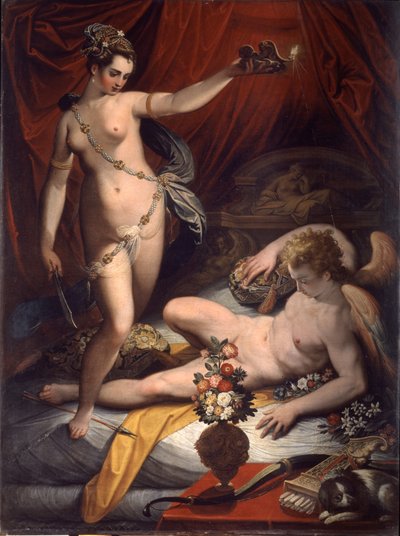 Amour et Psyché, 1589 - Jacopo Zucchi