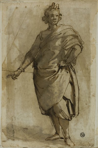 Figure masculine debout - Jacopo da Empoli
