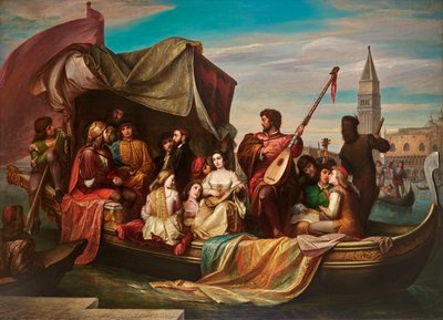 Giovanni Bellini et Albrecht Dürer célébrés par des artistes vénitiens - Jacopo de Andrea