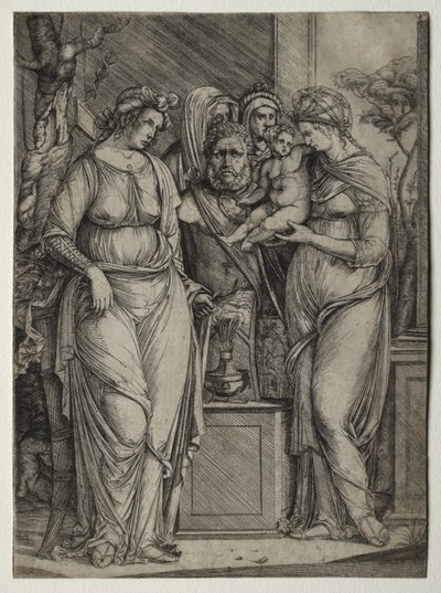 Sacrifice de Priape - Jacopo de