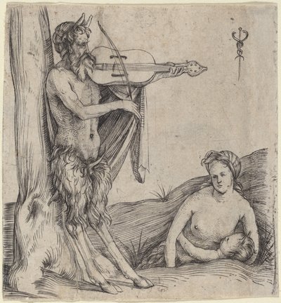 Famille de Satyre, vers 1503-1504 - Jacopo de Barbari