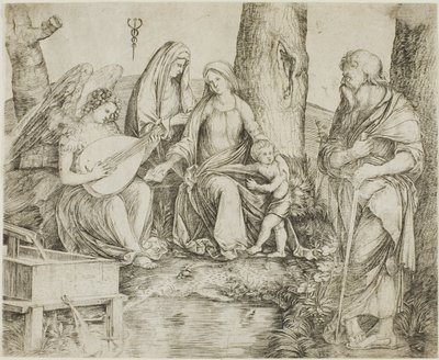 La Sainte Famille - Jacopo de