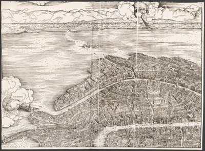 Vue de Venise - Jacopo de Barbari