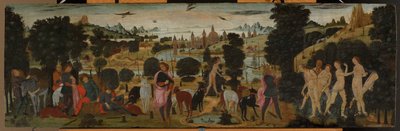 Diane et Actéon - Jacopo del Sellaio
